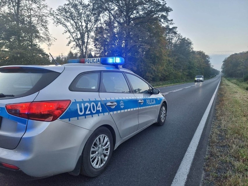 Niebezpieczne zdarzenie drogowe w miejscowości Marcjanów w...