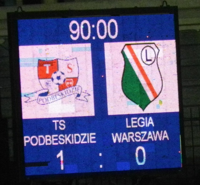 Podbeskidzie Bielsko-Biała - Legia Warszawa 1:0 (GALERIA)