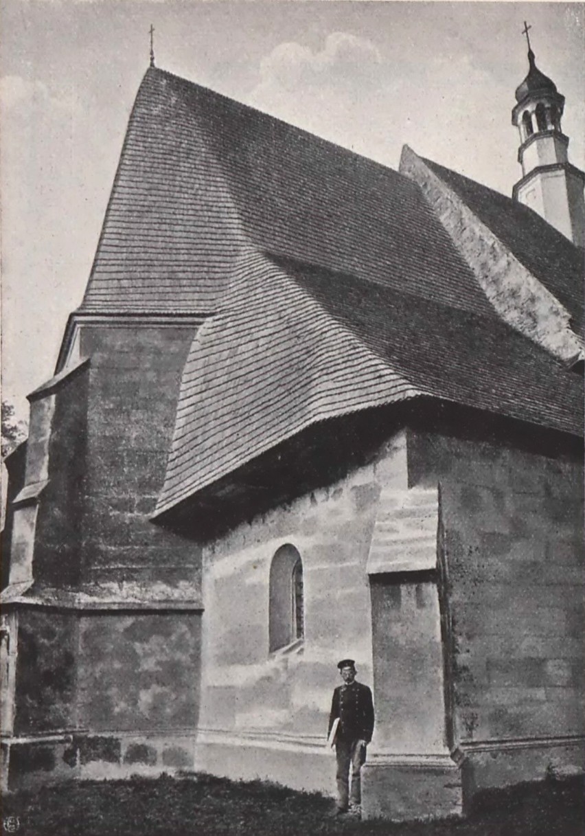 Lata 1895-1905 , Kościół Wniebowzięcia NMP w Szańcu. Ciekawy...