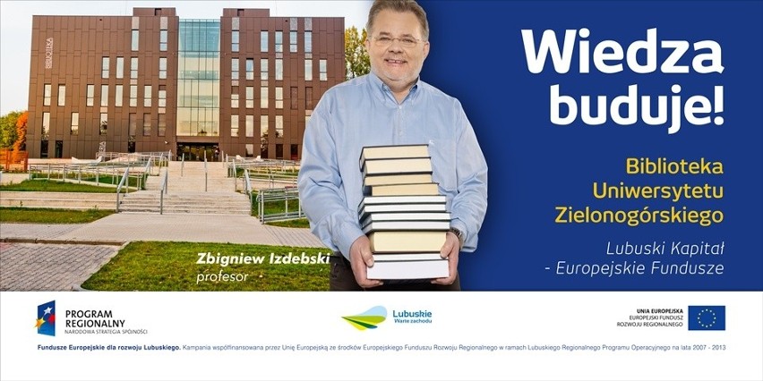 Prof. Zbigniew Izdebski promuje nową Bibliotekę Uniwersytetu...