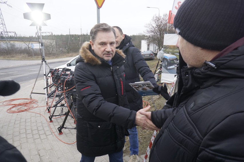 Protestujących w Solarisie wsparli związkowcy z całej Polski