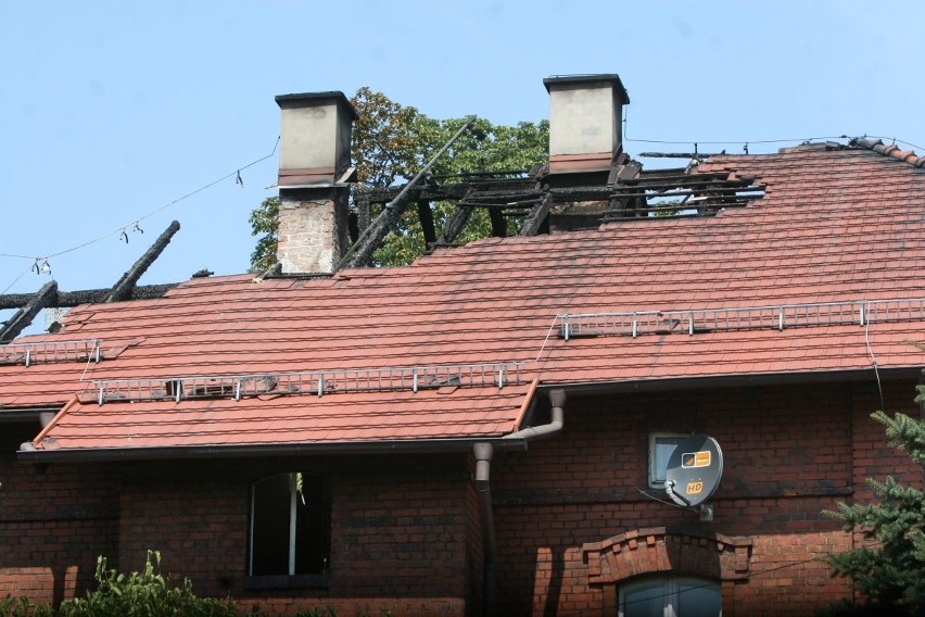 Pożar familoka w Czerwionce-Leszczynach