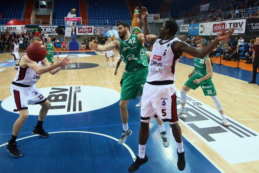 TBV Start Lublin – Stelmet BC Zielona Góra 63:85. Mistrz Polski wygrał w Lublinie