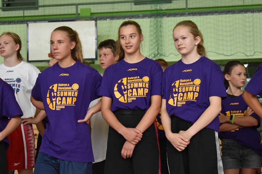 Młodzi koszykarze przyjechali do Krakowa na zaproszenie Eweliny Kobryn