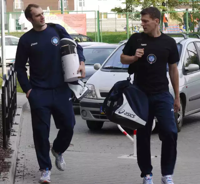 Dirk Westphal (z lewej) i Lukas Kampa dołączyli do zespołu Cerrad Czarni Radom.