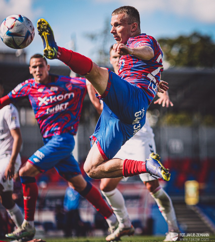 23.09.2022 r. Sparing: Raków Częstochowa - Górnik Zabrze.