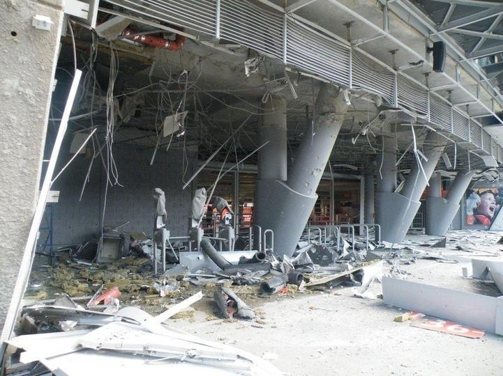 Donbass Arena ostrzelana. Dwie potężne eksplozje na...