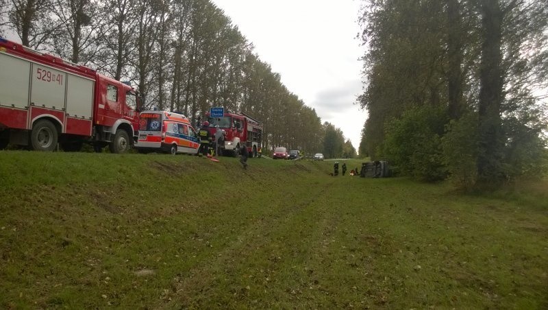 Do wypadku doszło we wtorek, 6 października. Na trasie...