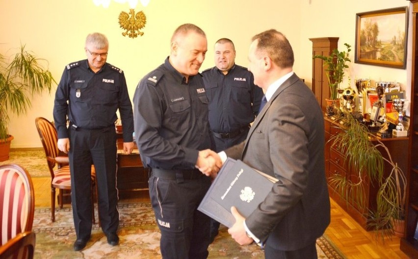 Podinspektor Andrzej Baranowski zakończył służbę w policji (zdjęcia)