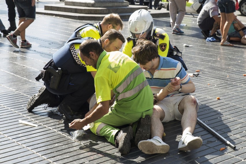 Atak terrorystyczny w Barcelonie. Relacja dziennikarza nto