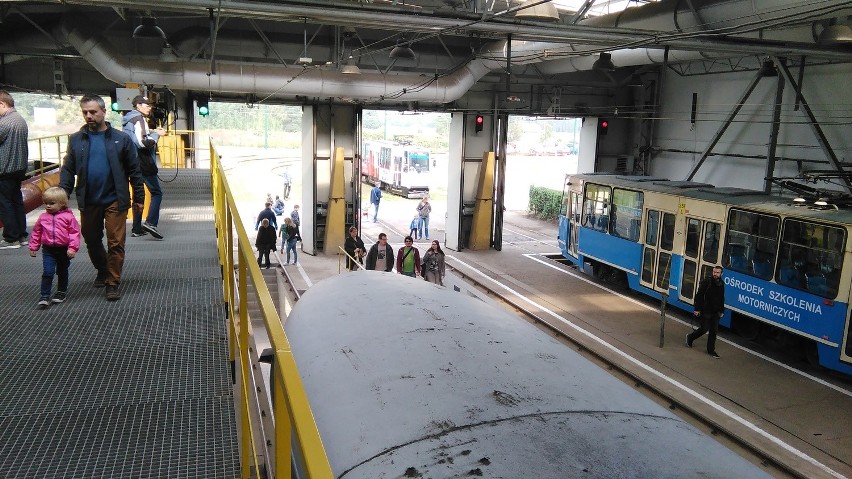 Dzień otwarty w zajezdni tramwajowej w Będzinie ZDJĘCIA + WIDEO