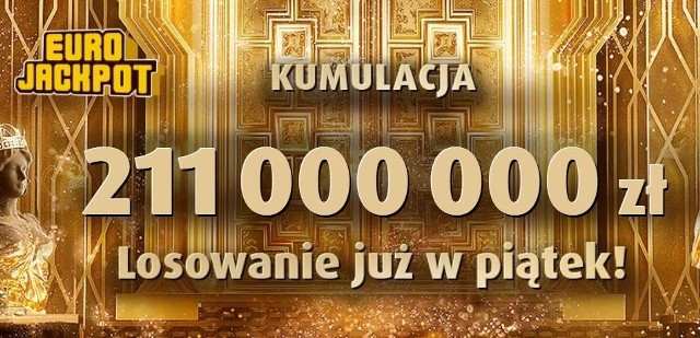 Eurojackpot wyniki 5 10 2018. Losowanie Eurojackpot 5.10.2018 losowanie na żywo 5 października. Do wygrania jest 211 mln [wyniki, zasady]