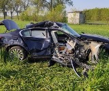 Śmiertelny wypadek w Wincentowie. Tir zderzył się z BMW. Nie żyje radna, wiecprezydent w szpitalu ZDJĘCIA