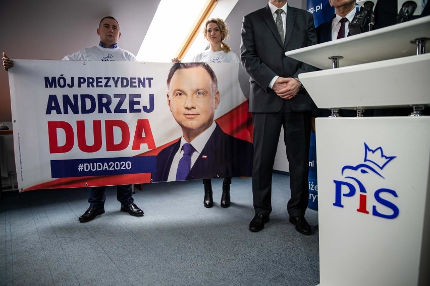 Andrzej Duda inaugurujący kampanię wyborczą