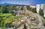 Rozbudowa ul. Cieszyńskiej w Bielsku-Białej ma wielki rozmach ZDJĘCIA Z POWIETRZA