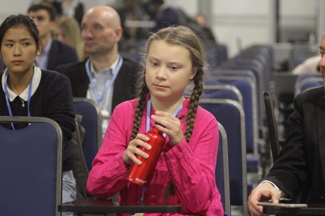 Greta Thunberg na COP24 w Katowicach