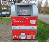 Ponad 120 czerwonych pojemników w Łodzi. Tu oddasz elektrośmieci