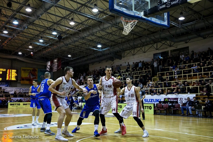 Spójnia Stargard - AZS Koszalin 76:73. Ważna wygrana w walce o utrzymanie!