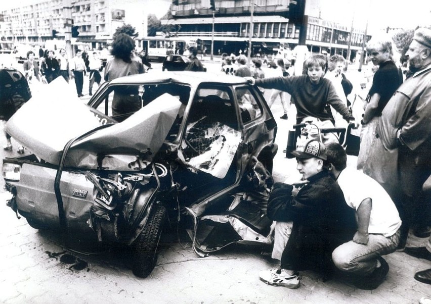 1994 rok, wypadek na placu Legionów