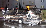 Nowy Sącz. W maju zniszczono sześć aut, teraz ktoś podpalił przyczepę