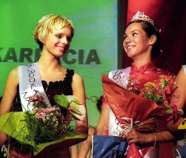 Agnieszka Woszczyna (z prawej) z Przemyśla, Miss nowin...