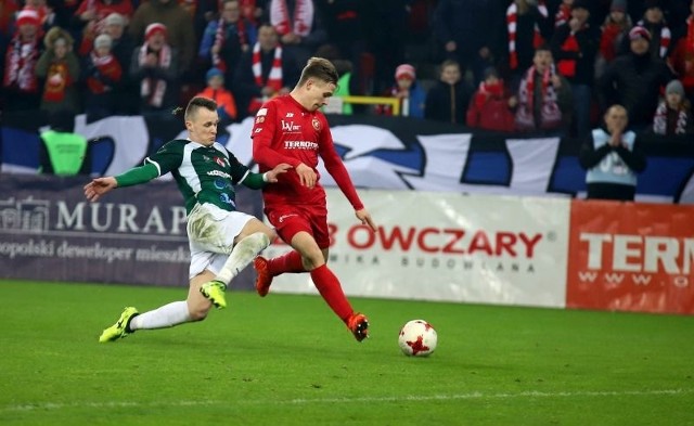 Za chwilę Marcin Pieńkowski ustali wynik meczu Widzewa z Sokołem