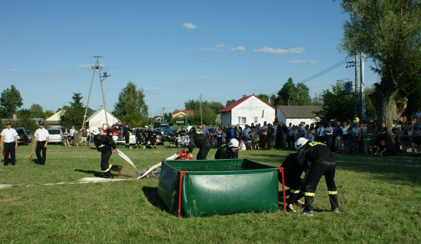 Zawody sportowo - pożarnicze w miejscowości Strzelce