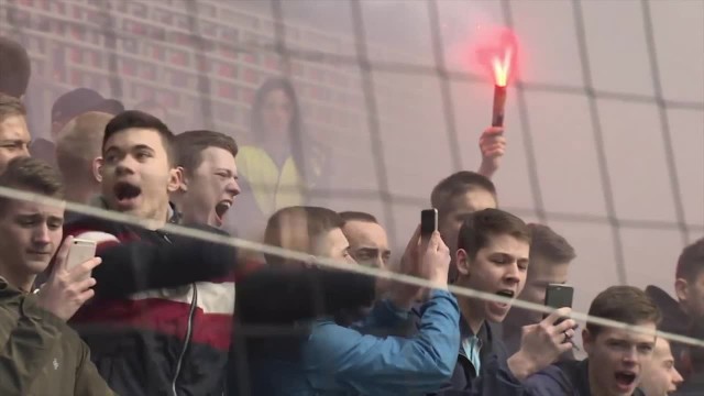 Zamieszki na rosyjskich stadionach.