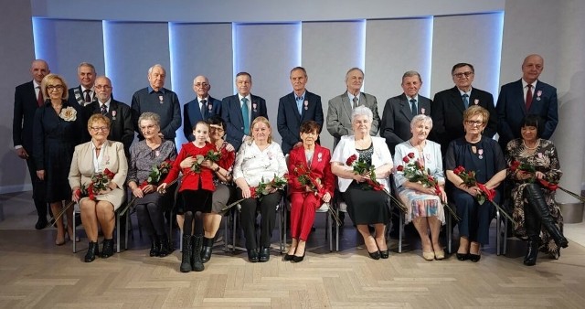 63 pary z gminy Andrychów świętowały jubileusz 50-lecia małżeństwa