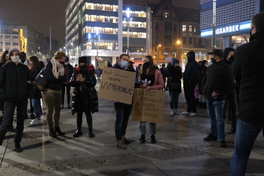 Strajk kobiet w Katowicach w poniedziałek, 9 listopada....