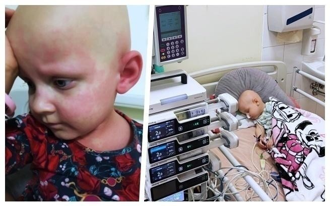 Malinka Trojan z Kielc walczy z nowotworem złośliwym! To IV stadium neuroblastomy. Zebrano już ponad milion złotych! Pomoc dalej potrzebna