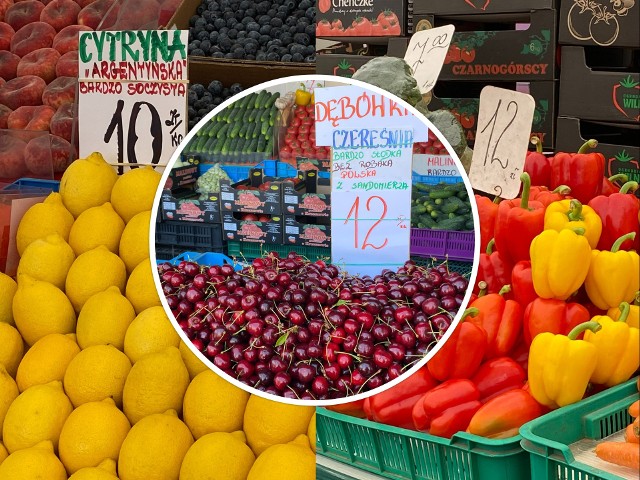 Na kolejnych slajdach sprawdzisz ceny owoców i warzyw na kieleckich bazarach>>>