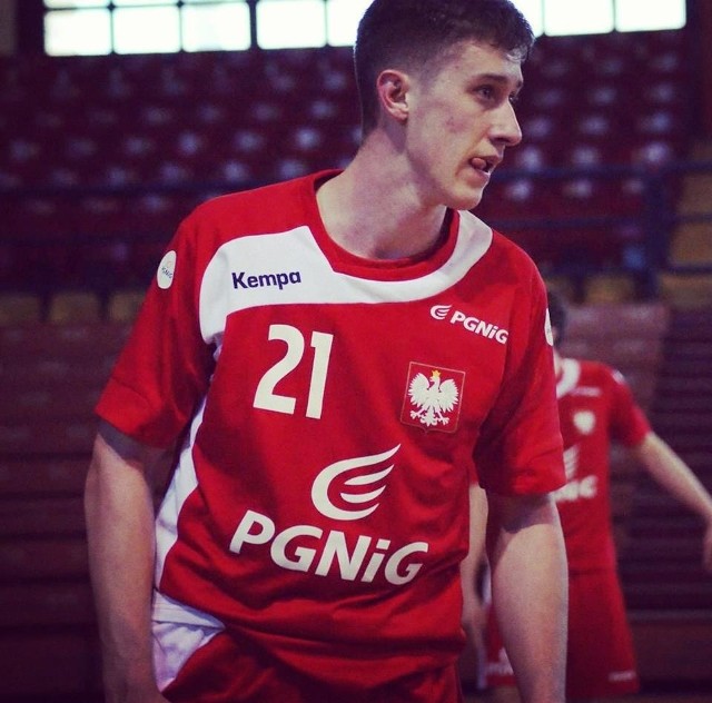 19-letni Patryk Mauer jest mocnym punktem reprezentacji Polski juniorów.