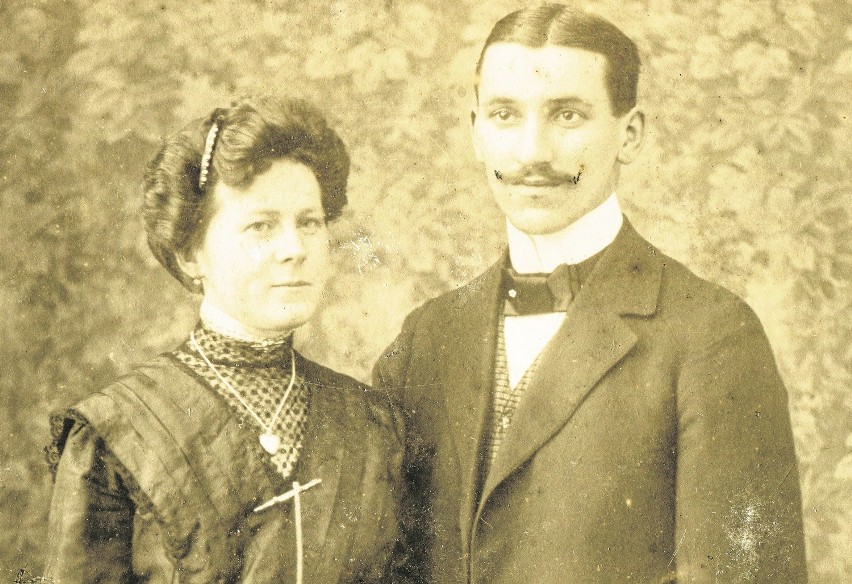 Władysława i Brunon Mathea, Gdańsk 1915