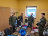 Wielkopolscy terytorialsi pomagali wolontariuszom Szlachetnej Paczki. "Pomaganie mamy we krwi"