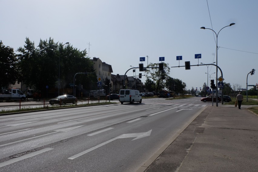 Remont nawierzchni ulic na skrzyżowaniu Popiełuszki z...