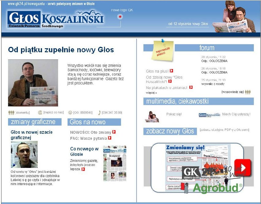 Nasz portal zmienił się bardzo przez te wszystkie lata....