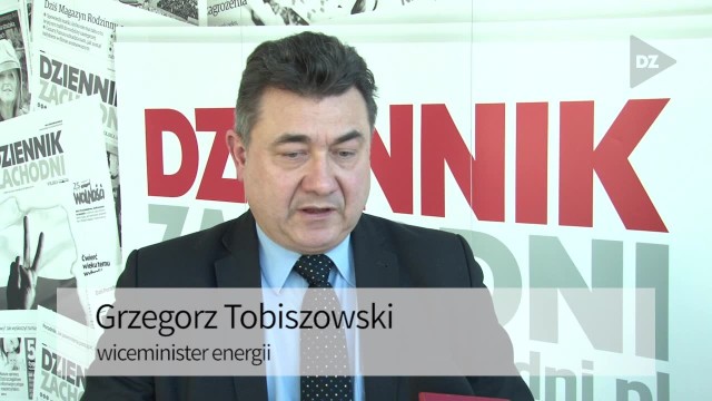 Wiceminister Grzegorz Tobiszowski