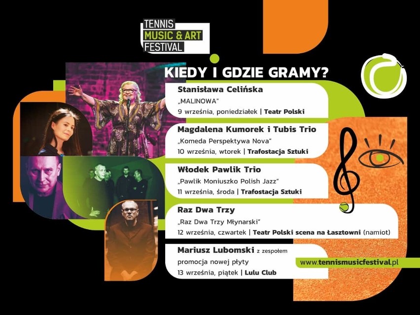 Tennis Music & Art Festival w Szczecinie 2019. Zobacz, kto wystąpi [PROGRAM]