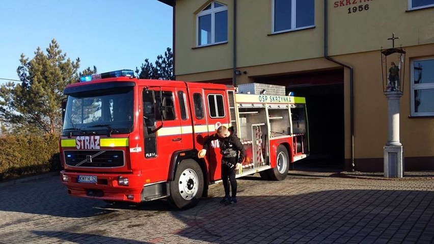 Nowy nabytek w garażu OSP Skrzynka [ZDJĘCIA]