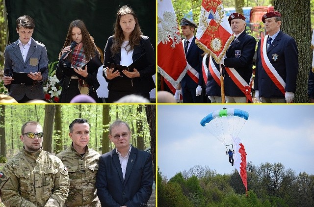 Fragmenty zeszłorocznych uroczystości.