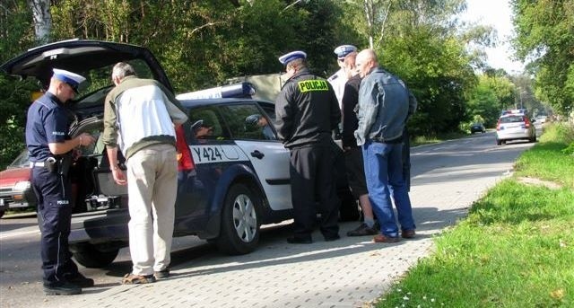 Kobieta została potrącona na skrzyżowaniu ulicy Brzozowej z ulicą Warszawską