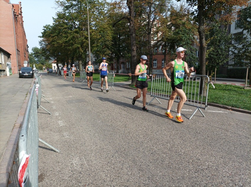 Chód sportowy na ulicach Gdańska (9.09.2023)