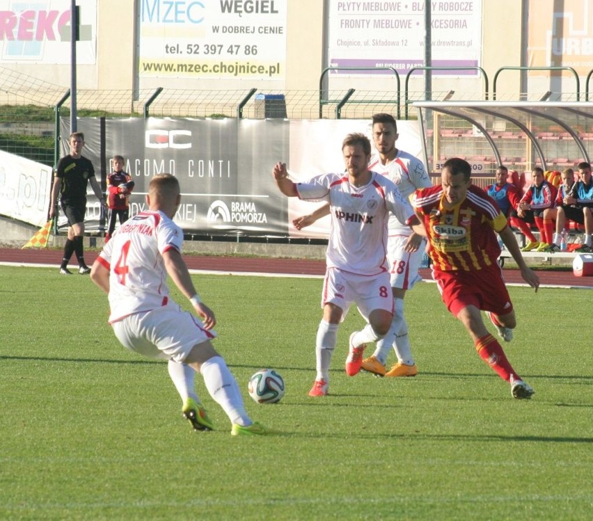 Chojniczanka-Widzew
Mikołajczak w akcji