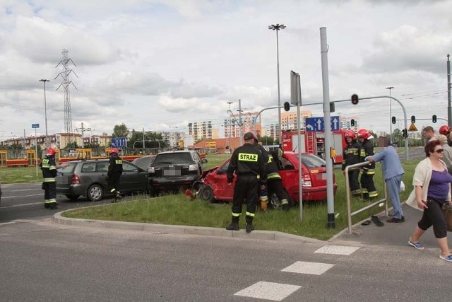 Wypadek na rondzie Inwalidów