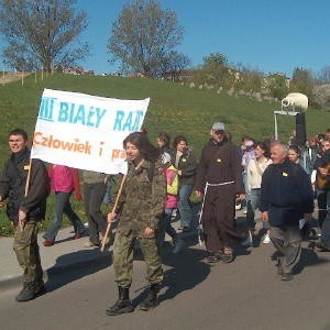 Biały Rajd po raz trzeci był poświęcony pamięci Jana Pawła II 