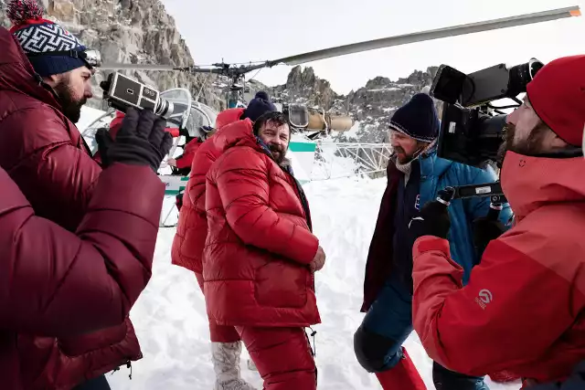 Prace nad filmem "Broad Peak" odbywały się na wysokości ponad trzech tysięcy metrów, w Alpach