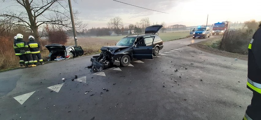 W miejscowości Huta Mazowszańska doszło do wypadku dwóch...