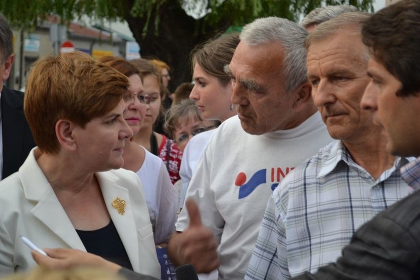 Beata Szydło z PiS odwiedziła Kłobuck