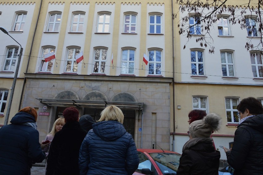 Protest sądowej administracji w Słupsku [zdjęcia] 